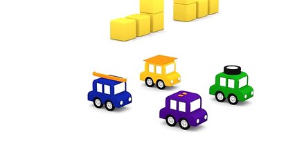 TAYO Bus CLONE! - Mini Magic Cartoon Cars Construction - Vehicle Puzzle for Kids!