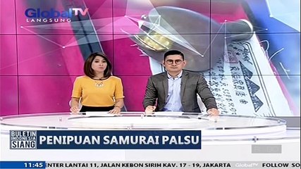Penipuan Samurai Roll Palsu