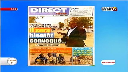 Revue de presse Walftv du 20 avril 2017