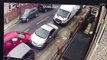 Dramatic moment car smashes into four parked vehicles - Daily Mail Online[via torchbrowser.com]