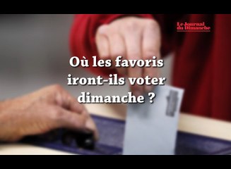 Premier tour : le dimanche des cinq principaux candidats