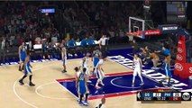 NBA 2K17 Stephen Curry & Kevin 5467567 at 76ers 2017.02.27