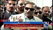 PML-N leader Abid Sher Ali strongly criticizes PTI outside SC