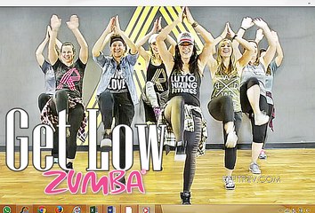 Zumba Dance Aerobic Workout - Get Low  Dillon Francis - Zumba Fitness For Weight Loss