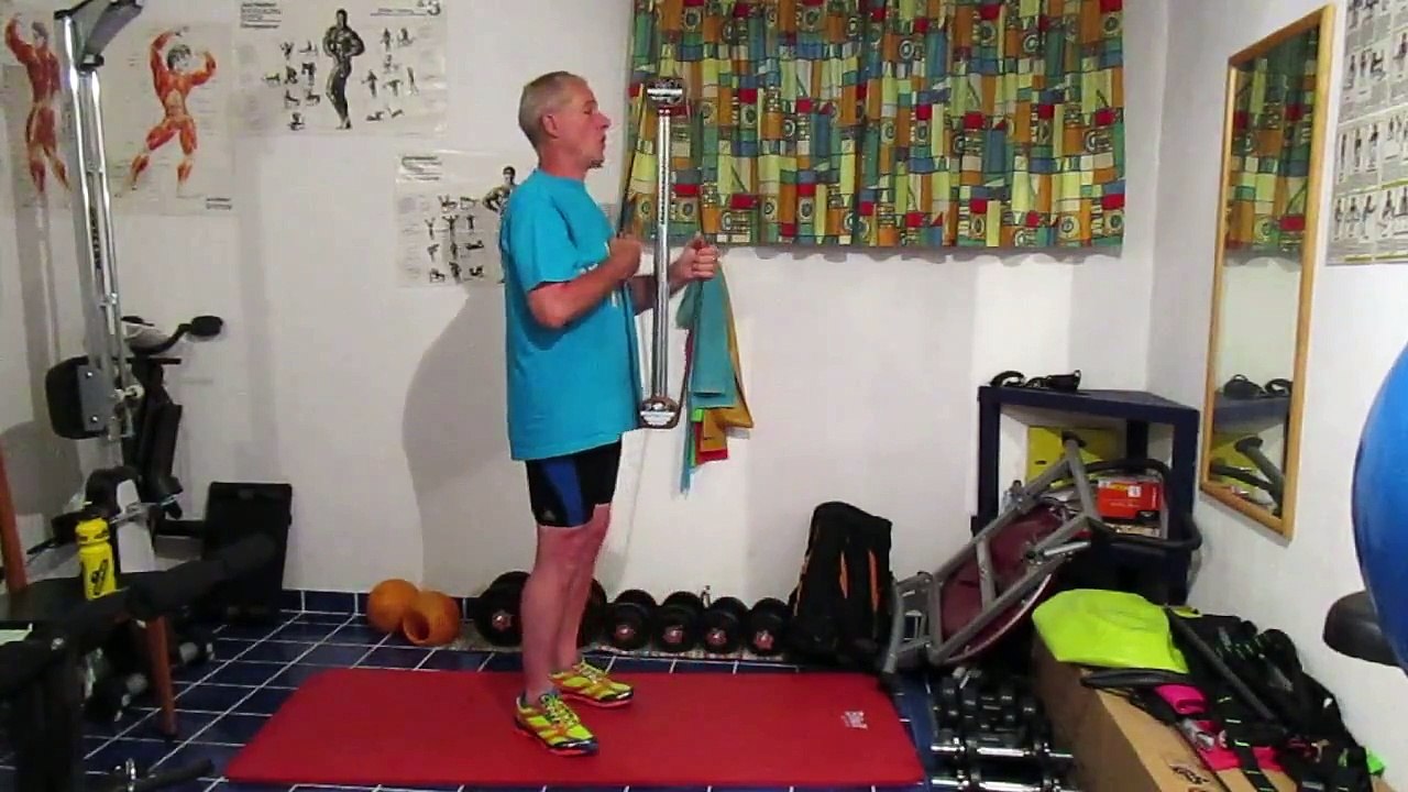 Bullworker dynamic Monday morning workout