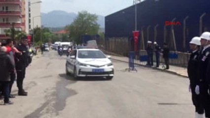 Izmir Şehit Pilot Komiser Abdullah Ortanca Son Yolculuğuna Uğurlanıyor-1