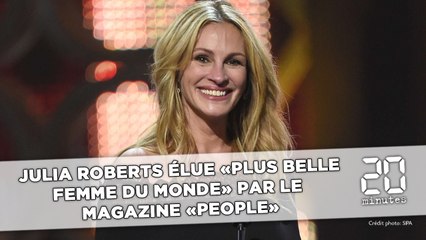 Julia Roberts élue «plus belle  femme du monde» par  le magazine «People»