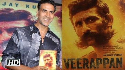 Akshay Kumar launches book on 'Veerappan'