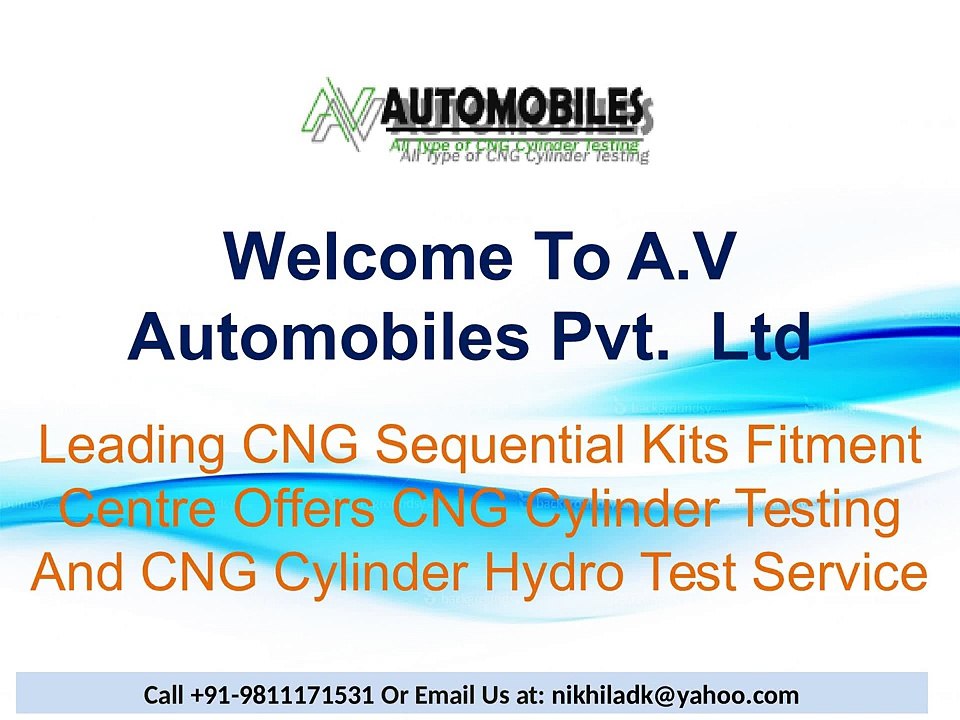 CNG Sequential Kits Fitment Centre In Delhi