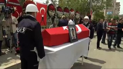 Şehit Komiser Pilot Abdullah Ortanca Son Yolculuğuna Uğurlanıyor