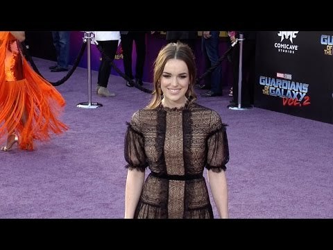 Elizabeth Henstridge Guardians of the Galaxy Vol 2 World Premiere