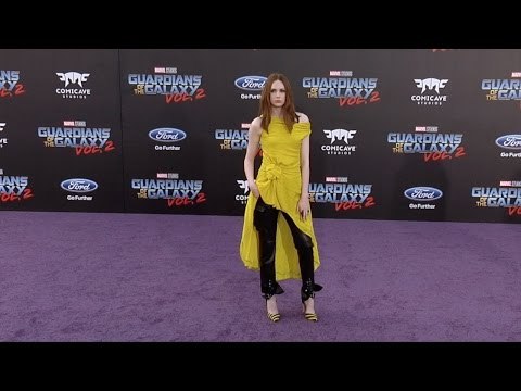 Karen Gillan Guardians of the Galaxy Vol 2 World Premiere