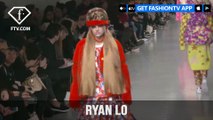 London Fashion Week Fall/Winter 2017-18 - Ryan Lo Hairstyle | FTV.com