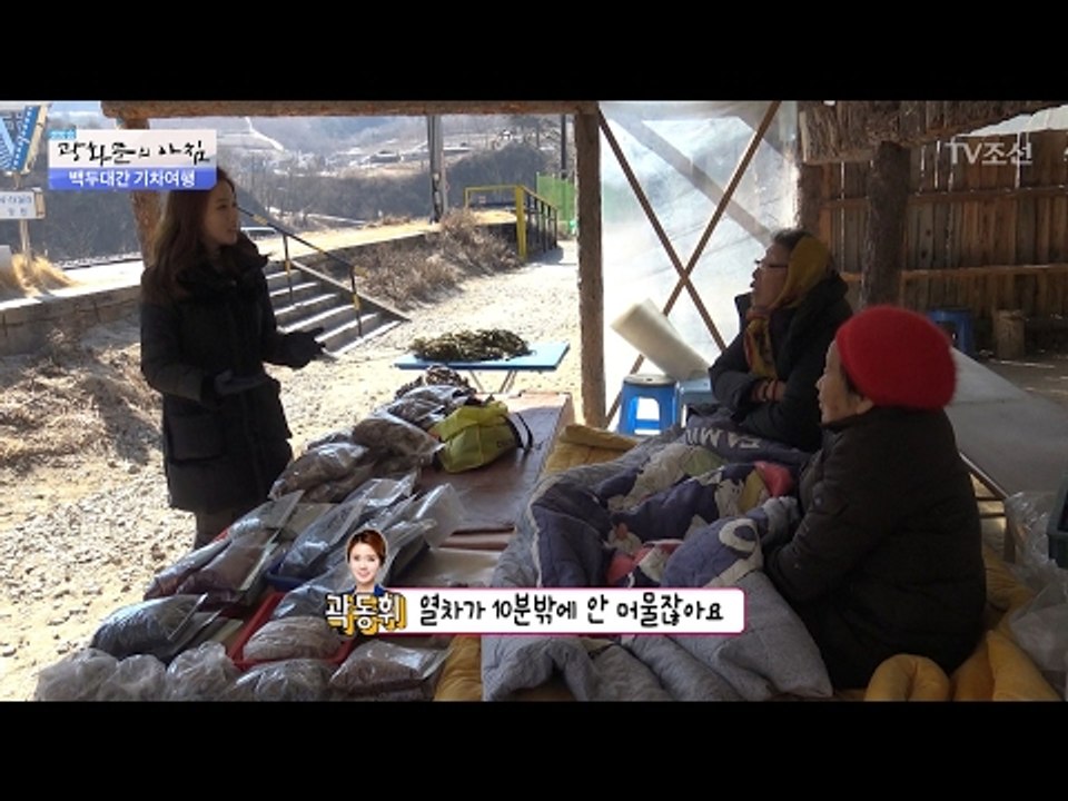 추운 날씨에 이불덮고 장사하는 사람들 [광화문의 아침] 423회 20170216