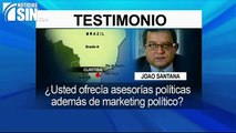 Joao Santana habla de sus trabajos en República Dominicana ante Justicia de Brasil