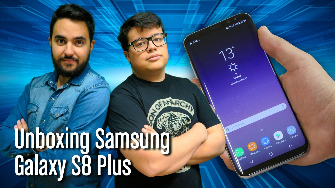 Samsung Galaxy S8 Plus: Unboxing completo en es...