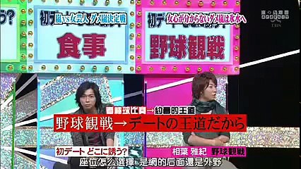 字幕090709 ひみつの嵐ちゃん モテ嵐 ダメ嵐 and 人体模特 part 1/2