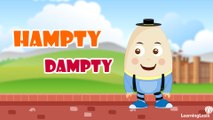Humpty Dumpty Sat on a Wall - Famous Nursery Rhymes for Kids