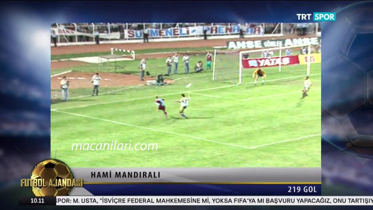 [HD] 13.08.1995 - 1995-1996 Turkish Super League Matchday 1 Trabzonspor 3-1 Ankaragücü (Only Hami Mandıralı's Goal)