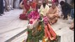 Gernal VK Singh Doing Worship in Mahakaleshwar Jyotirlinga Temple Ujjain