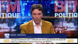 Jean Luc Mélenchon : face à Marc Trévidic.