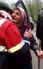 Kayıp Nine Gece Boyu Kendisini Arayan Askere Sarılarak Helallik İstedi