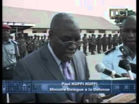 Le Ministre délégué auprès du 1er Ministre; Ministre de la défense a pris fonction