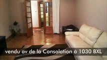 A vendre avenue de la Consolation à 1030 Bruxelles appartement 2 chambres, terrasse, cave par Thierry Selan Millenium Immobilière 1030 Schaerbeek. pour avoir un logement dans un quartier à côté de la Cee ou l'Otan au coeur de la ville