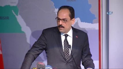 Cumhurbaşkanlığı Sözcüsü İbrahim Kalın: "İslamın Adını Kullanarak ve Müslüman Ümmetin Tamamını...