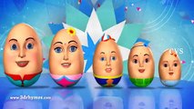 Finger Family Nursery Rhymes - Egg Finger Family song - 3D Finger Family Rhymes