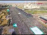 Yemenis Gathers on the event of compilation of saudi aggression