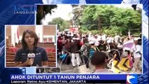 Ahok Dituntut 1 Tahun Penjara 2 Tahun Percobaan