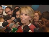 Aguirre rompe a llorar ante los medios al hablar de Ignacio González