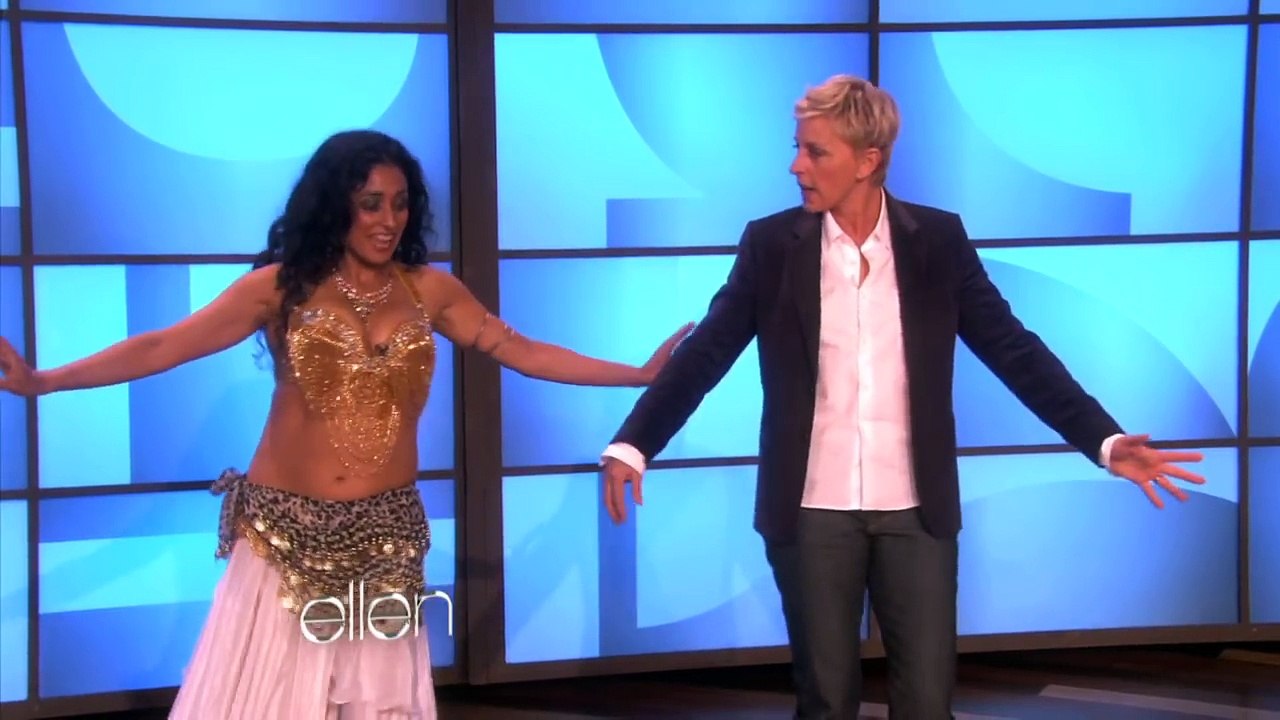Ellen Learns to Belly Dance