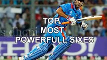 Top 10 Biggest Powerful sixes in Cricket History 2017►biggest six in cricket●longest six in cricket