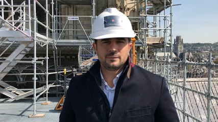 Restauration de la flèche de la cathédrale