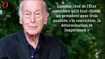 Présidentielle : sans le nommer, Valéry Giscard d'Estaing s’engage pour François Fillon