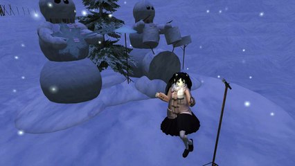 【セカンドライフ：あきばたん】スノーマン・レンVerを踊ってみた