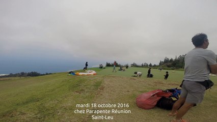 Vol parapente chez "Parapente Réunion" à Saint-Leu