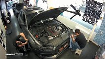 A que alucinas con este Audi RS6 Plus en Gris Grafito Mate Metalizado! Car Wrapping by Pronto Rotulo