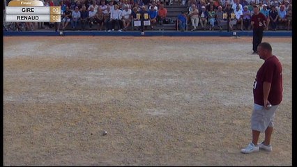 Superbe carreau de Bruno GIRE en finale de Bourg-Saint-Andéol 2016