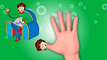 Caillou Finger Family Song and Nursery Rhymes For Children