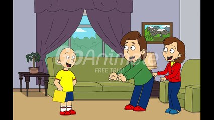 Caillou gets ungrounded on his birthday
