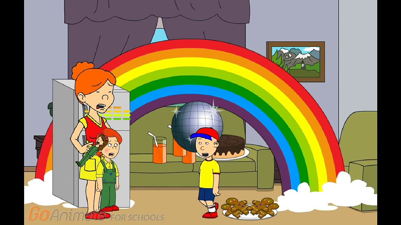 Caillou apologizes to Leo's baby sister after calling her stupid_ungrounded - YouTube