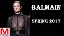 BALMAIN - Paris France - Runway - SPRING SUMMER 2017-Full fashion show - DASH