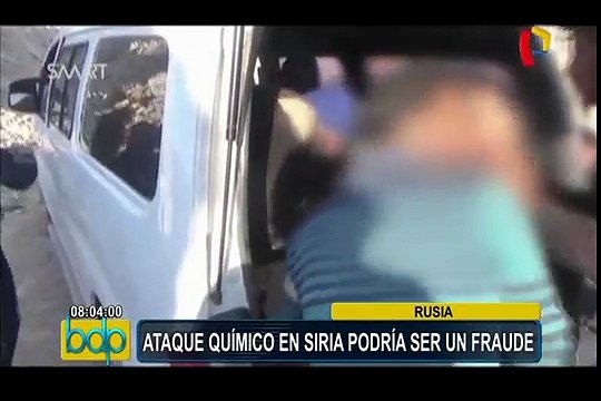 Rusia presenta pruebas gráficas que el ataque químico pudo ser un montaje