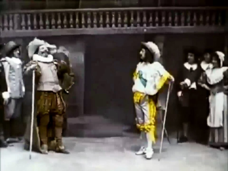 Cyrano de Bergerac 1900 - The 1st Movie both Sound & Color - Clement Maurice/ Edmond Rostand