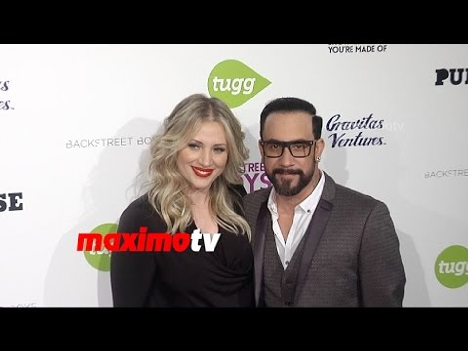 AJ McLean & Rochelle Deanna Kairdis | Backstreet Boys Show 'Em What You're Made Of Premiere