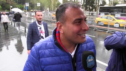 Beşiktaş taraftarı maça hazır!