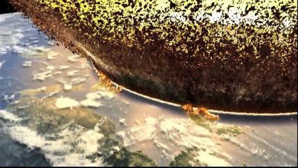 Simulación de lo que pasaría si un asteroide chocara contra la tierra "Una catástrofe mundial"